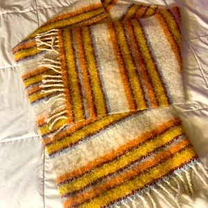 Giant scarf, multicolored, worn a few times